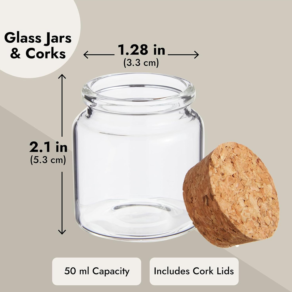 12/24 шт., маленькие стеклянны – обзор и цена Candle Making Jars With Lids